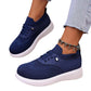👟✨ Tênis feminino respirável slip-on confortável leve para caminhada diária