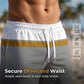 🏃‍♂️✨ Conjunto esportivo masculino respirável com blocos de cor – leve e confortável para verão