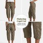 ✨👖 Calça cargo capri feminina confortável – estilo e praticidade para o dia a dia