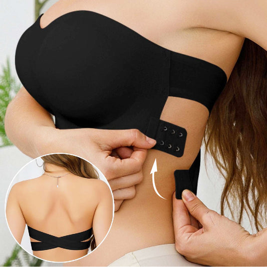 ✨👙 Sutiã sem alças confortável com sustentação segura e fecho lateral fácil de usar