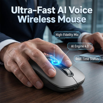 ⏳50% de desconto por tempo limitado⏰Mouse sem fio inteligente com IA e comando de voz🖱️💬