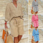 ✨👗 Conjunto feminino 2 peças verão leve e respirável elegante e confortável