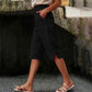 ✨👖 Calça capri feminina verão leve e respirável confortável para o dia a dia
