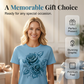 ✨👕 Camiseta feminina estampada rosas elegante confortável e estilosa para o dia a dia