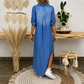 ✨👗 Vestido jeans lavado feminino confortável e estiloso para uso diário
