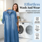 ✨👗 Vestido jeans lavado feminino confortável e estiloso para uso diário