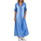 ✨👗 Vestido jeans lavado feminino confortável e estiloso para uso diário