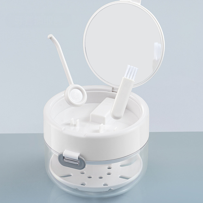 ✨🦷 Estojo para aparelho ortodôntico tudo-em-um – limpeza e armazenamento prático