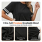 👗✨ Conjunto de moletom feminino de duas peças confortável e estiloso para uso diário