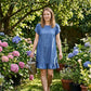 👗💙 Vestido jeans com babado feminino – conforto, estilo e elegância no dia a dia