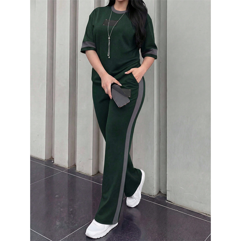 ✨👕 Conjunto feminino 2 peças confortável e estiloso para uso diário