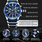✨⌚ Relógio masculino de quartzo à prova d’água elegante e multifuncional