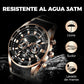 ✨⌚ Relógio masculino de quartzo à prova d’água elegante e multifuncional