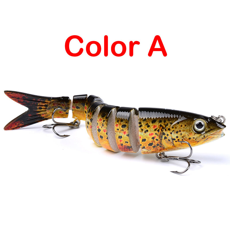 ✨🎣 Isca de pesca biônica articulada – movimento realista que atrai mais peixes