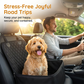 🐶🚗 Capa de banco para pets impermeável e segura para carro confortável e dobrável