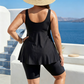 👙🌊 Tankini Feminino Plus Size com Controle Abdominal – Conforto, Cobertura e Confiança para Praia e Piscina