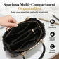 👜✨ Bolsa feminina premium com costura em V – elegante, espaçosa e versátil