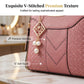 👜✨ Bolsa feminina premium com costura em V – elegante, espaçosa e versátil