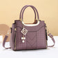 👜✨ Bolsa feminina premium com costura em V – elegante, espaçosa e versátil