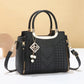 👜✨ Bolsa feminina premium com costura em V – elegante, espaçosa e versátil