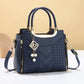 👜✨ Bolsa feminina premium com costura em V – elegante, espaçosa e versátil