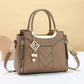 👜✨ Bolsa feminina premium com costura em V – elegante, espaçosa e versátil