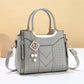 👜✨ Bolsa feminina premium com costura em V – elegante, espaçosa e versátil