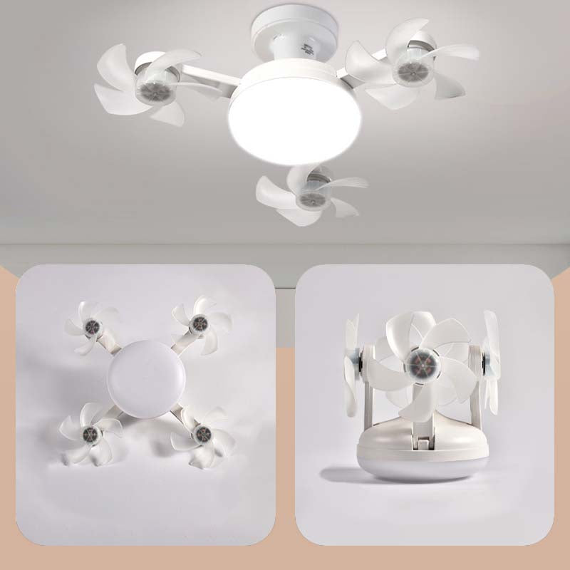 💡🌀 Ventilador de teto LED moderno com controle remoto – conforto e iluminação 2 em 1