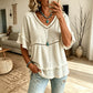 🌿👚 Blusa feminina boho com franjas vazadas – estilo leve e elegante