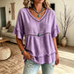 🌿👚 Blusa feminina boho com franjas vazadas – estilo leve e elegante