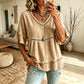 🌿👚 Blusa feminina boho com franjas vazadas – estilo leve e elegante