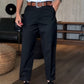 Calça Blazer Feminina Casual de Cintura Alta e Corte Reto