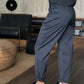 Calça Blazer Feminina Casual de Cintura Alta e Corte Reto