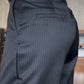 Calça Blazer Feminina Casual de Cintura Alta e Corte Reto