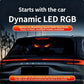 🚗🔥 Luz LED Solar para Carro com Sensor de Vibração – Mais Estilo e Segurança na Estrada