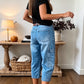 👖✨ Calça Jeans Feminina Cropped de Perna Barrel – Conforto, Estilo e Caimento Perfeito