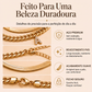 ✨💎 Tornozeleiras Femininas Douradas com Inicial Delicada em Camadas – Elegância, charme e estilo em cada detalhe