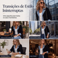 🧥✨ Jaqueta Feminina de Tricô com Patchwork de Jeans – Conforto, estilo moderno e caimento elegante