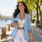 🧥✨ Blazer Feminino Elegante de Outono – Sofisticação, conforto e estilo moderno para trabalho e ocasiões especiais