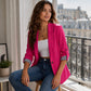 🧥✨ Blazer Feminino Elegante de Outono – Sofisticação, conforto e estilo moderno para trabalho e ocasiões especiais