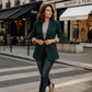 🧥✨ Blazer Feminino Elegante – Estilo sofisticado e versátil para trabalho, encontros e looks casuais
