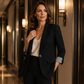 🧥✨ Blazer Feminino Elegante – Estilo sofisticado e versátil para trabalho, encontros e looks casuais