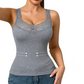 ✨👗 Regata Modeladora Feminina com Renda – Valorize suas curvas e conquiste uma silhueta elegante e confortável