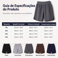 🩳✨ Shorts Femininos Plus Size de Cintura Alta – Conforto ultramacio, pernas largas e liberdade para se movimentar