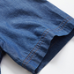🔥👔 50% OFF! Camisa Masculina de Manga Curta em Jeans – Estilo Vintage, Bolsos Funcionais e Conforto
