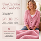 🔥👗 50% OFF! Cardigan de Tricô com Gola Babado Feminino – Elegante, Macio e Aconchegante