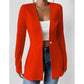 🔥👔 50% OFF! Blazer Feminino com Gola V e Um Botão – Elegante, Slim e Confortável