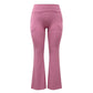 🔥🧘‍♀️ 50% OFF! Calça de Yoga Feminina Flare – Confortável, Flexível e com Ajuste que Não Desliza