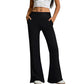 🔥🧘‍♀️ 50% OFF! Calça de Yoga Feminina Flare – Confortável, Flexível e com Ajuste que Não Desliza