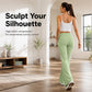🔥🧘‍♀️ 50% OFF! Calça de Yoga Feminina Flare – Confortável, Flexível e com Ajuste que Não Desliza